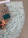 Jk 771 Sequence Work Chiffon Silk Party Wear Sarees Wholesale Price In Surat